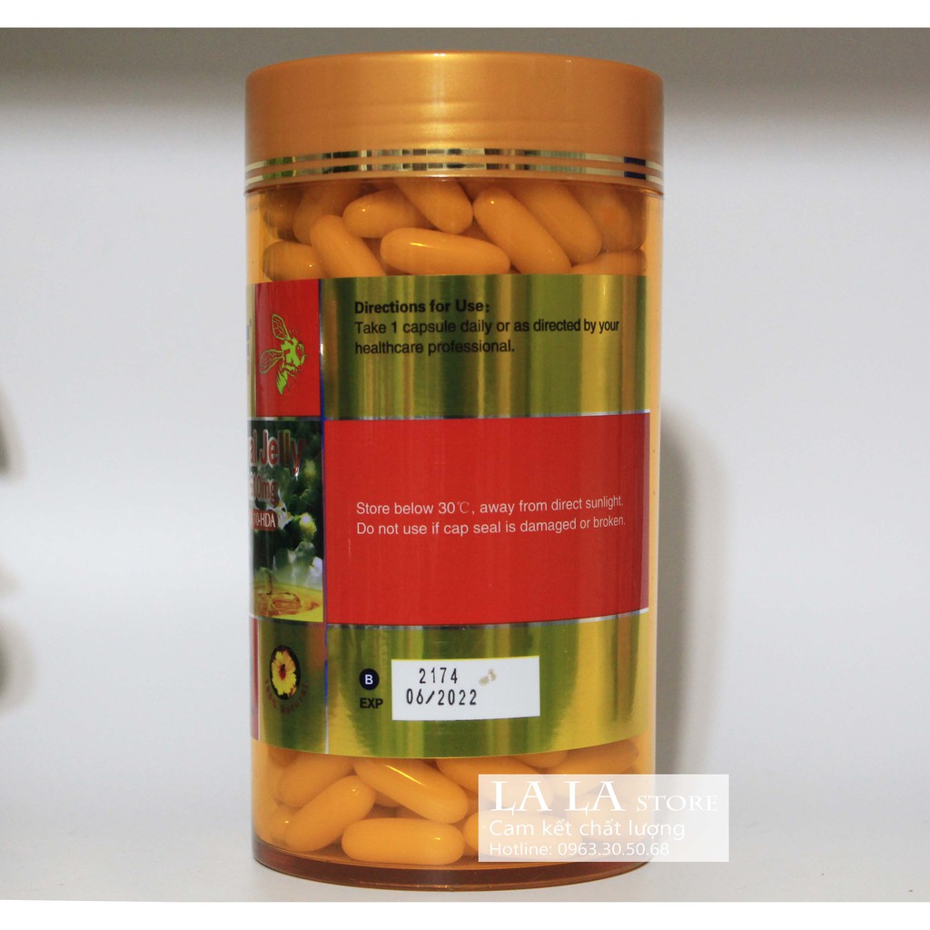[Mã 66FMCGSALE hoàn 8% xu đơn 500K] Viên Uống Sữa Ong Chúa Costar Royal Jelly 1610mg 365 viên | BigBuy360 - bigbuy360.vn