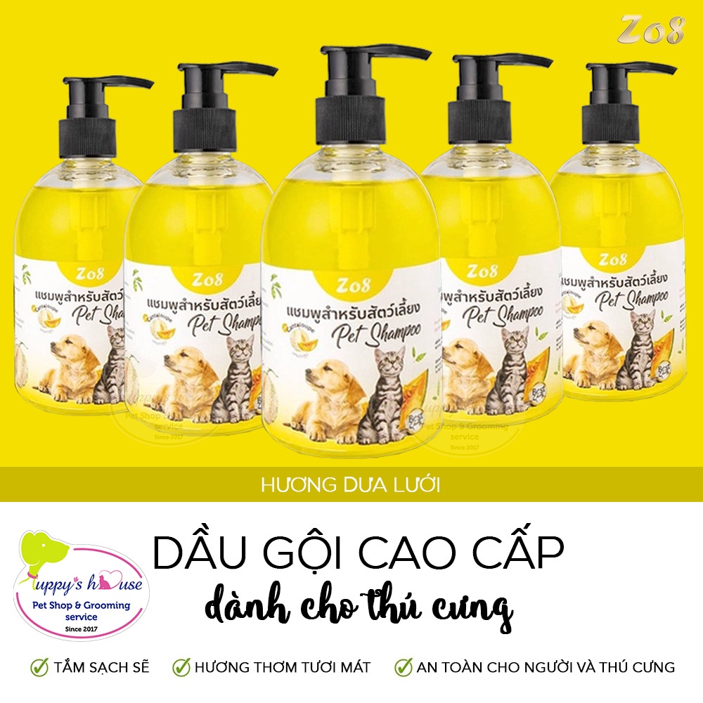 Sữa tắm cao cấp Z08 cho thú cưng_chai 300ml