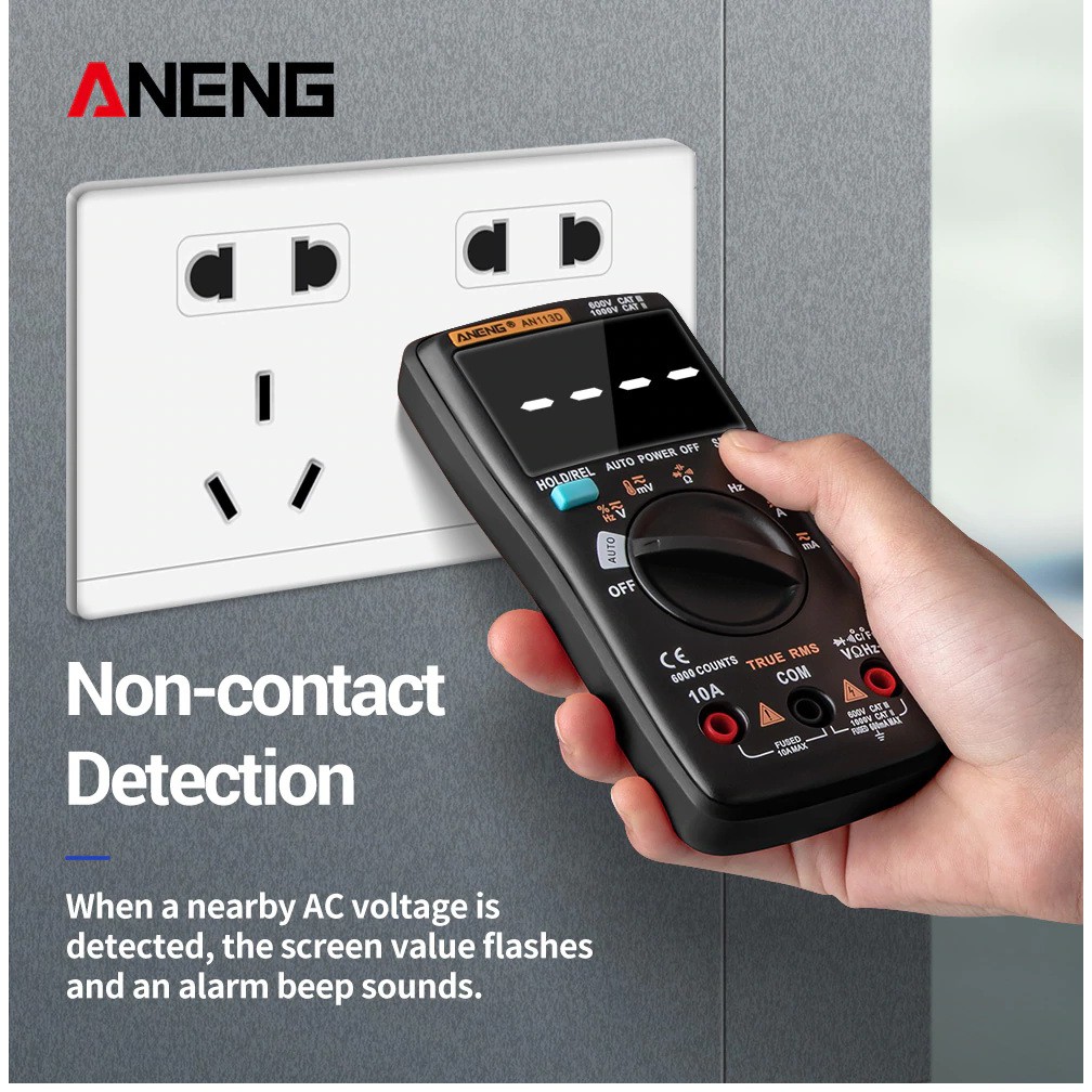 Đồng hồ vạn năng tự động ANENG AN113D