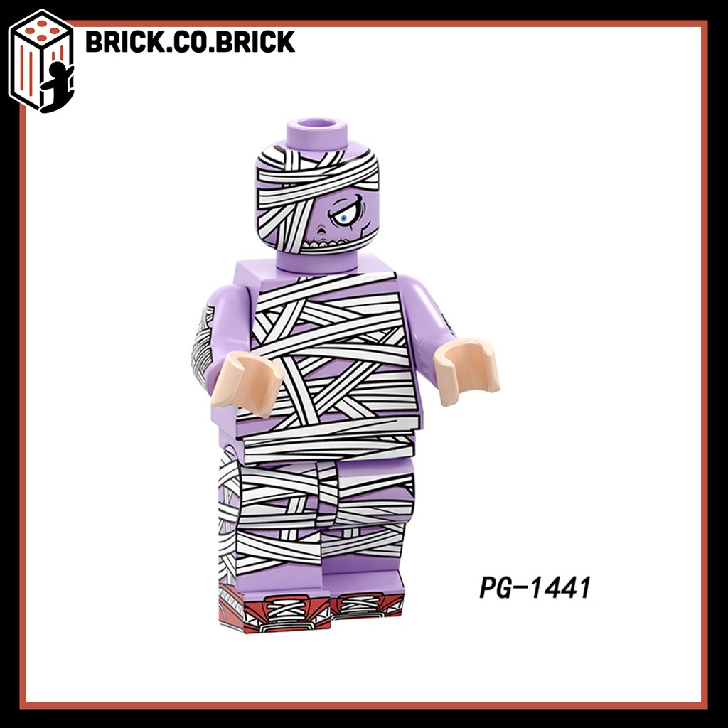 PG8174 -  Đồ chơi lắp ráp minifigures và nonlego những nhân vật kinh dị ngày Halloween Hóa trang