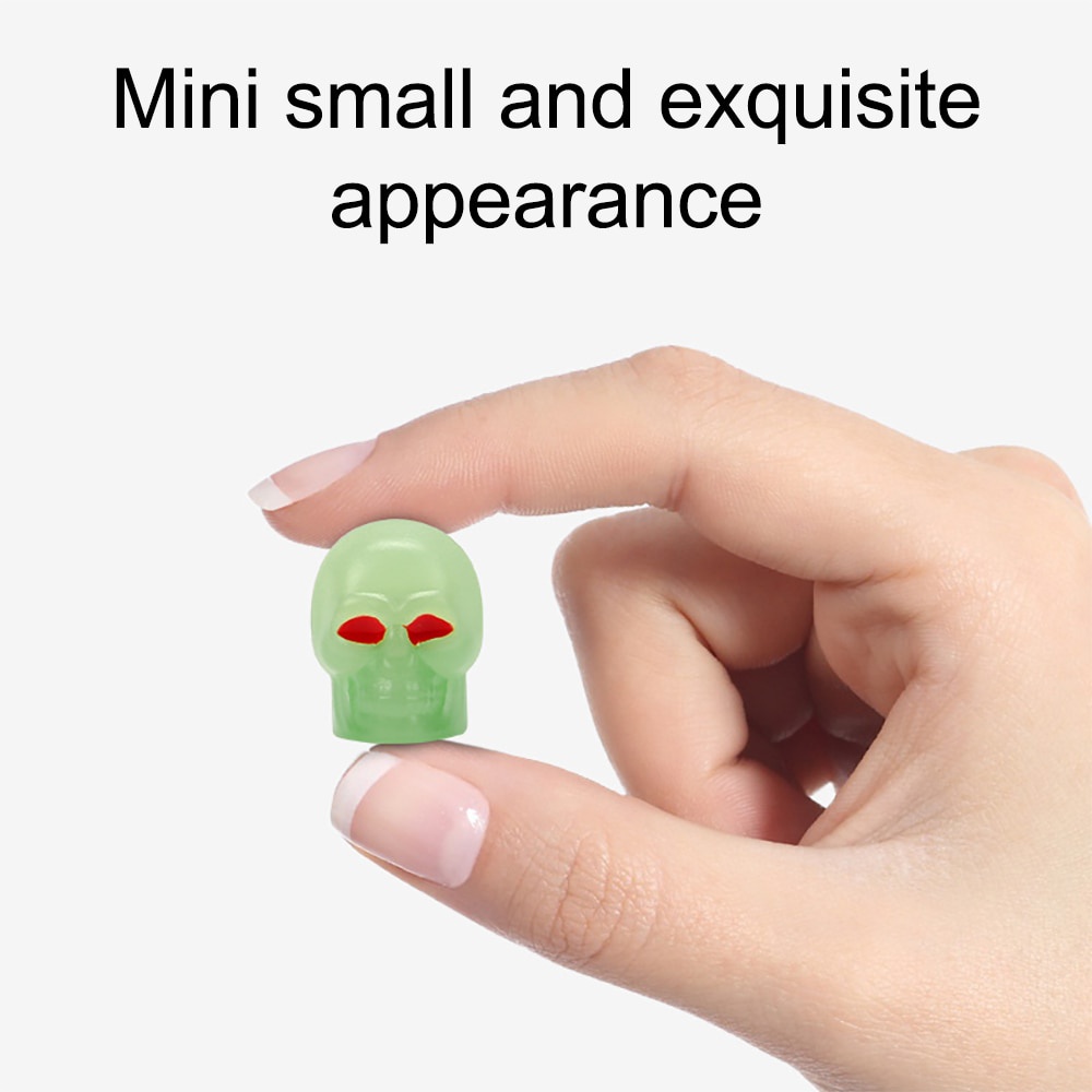 Nắp van bánh xe KEVANLY bằng nhựa dạ quang chống bụi thông dụng