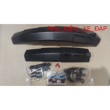 Chắn bùn rút xe đạp cao cấp có đèn báo