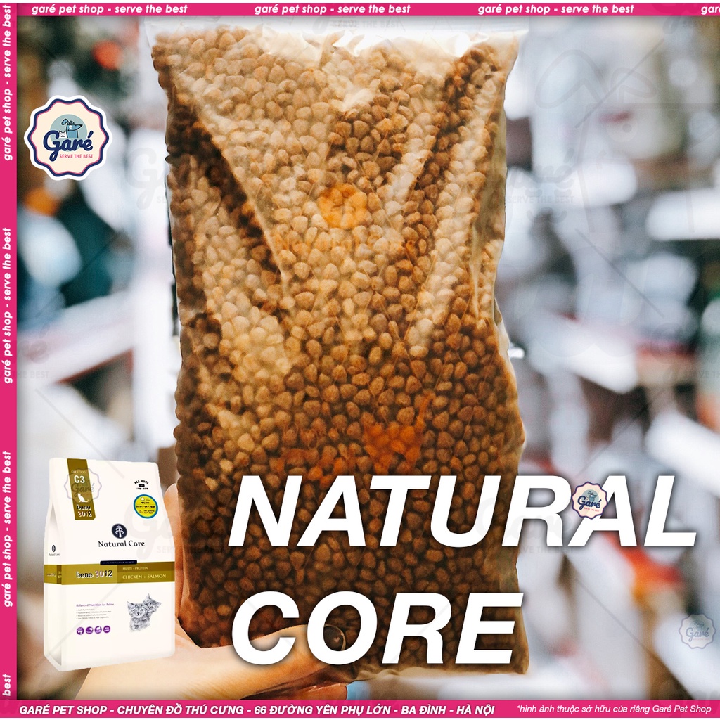 2kg - Hạt Natural Core Organic C3 BENE 3012 cho Mèo con Mèo lớn vị Thịt Gà &amp; Cá Hồi - Natural Core C3 for Kitten &amp; Cats