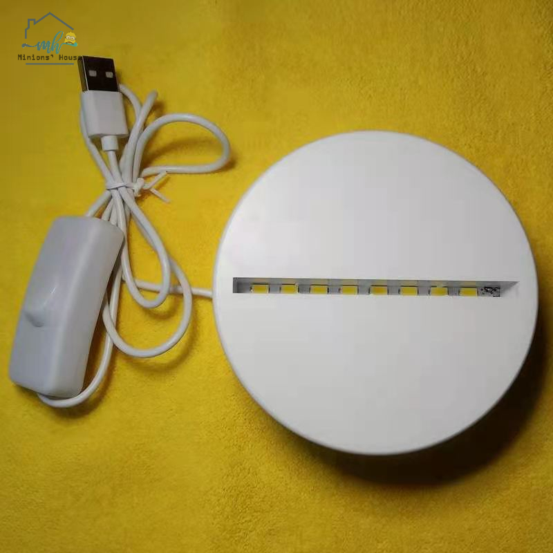 Đèn 3D Trang Trí Phòng Ngủ Decor Bàn Học