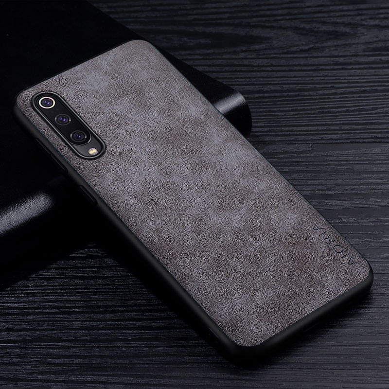 Bao Da Điện Thoại pu Màu Trơn Chống Trầy Xước Cho xiaomi mi 9 8 10 lite se xiaomi mi 10 pro ultra Ốp