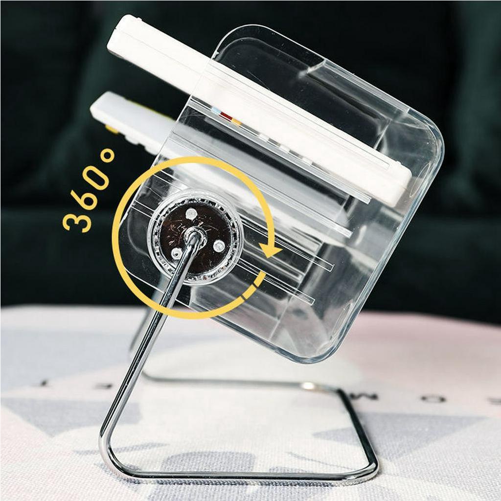 Hộp/Giá Đựng Điều Khiển Từ Xa / Mỹ Phẩm Để Bàn Bằng nhựa Trong Suốt - Hộp đựng đồ lặt vặt - Nitrogen071