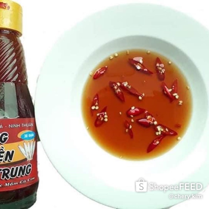 Mắm /Nước mắm cá cơm Cà Ná Hương Miền Trung_thượng hạng 30 đạm_ 6 chai thủy tinh 240ml