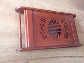 Khay trà gỗ hương
