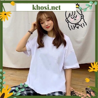 Áo thun trơn unisex nam - nữ