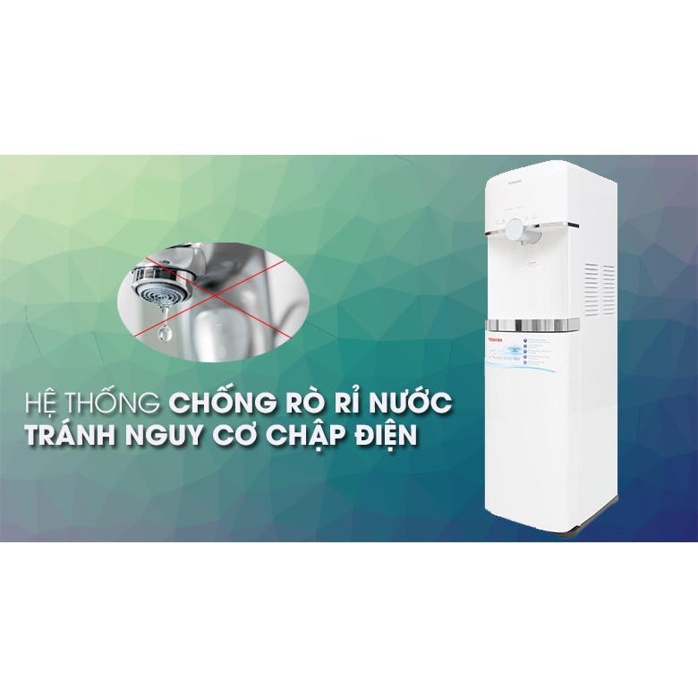 Máy lọc nước nóng lạnh Toshiba TWPW1643SV  Hàng Chính Hãng