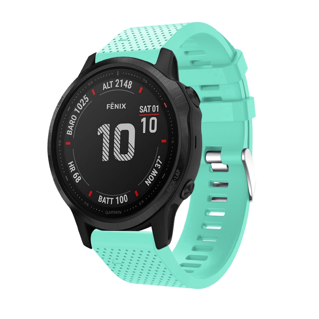 Dây đeo đồng hồ 20mm bằng silicone cho đồng hồ thông minh Garmin Fenix 6s 5s 5sPlus