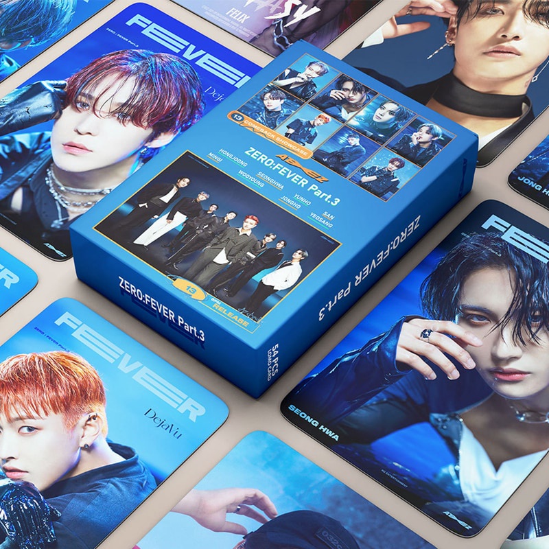 54CS/Bộ Kpop ATEEZ Album Mới Bằng Không: sốt Phần 3 LOMO Thẻ HD In Bưu Thiếp Thẻ Ảnh Dành Cho N