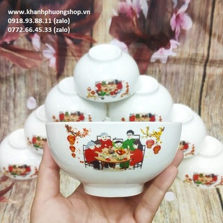 Chén sứ trắng - chén sứ