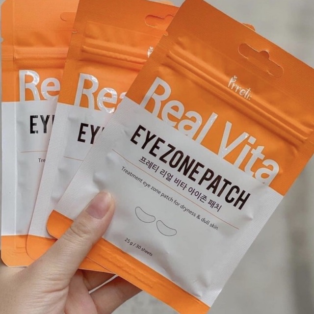 Mặt Nạ Dưỡng Mắt Pretti Real Vita Eyezone Mask