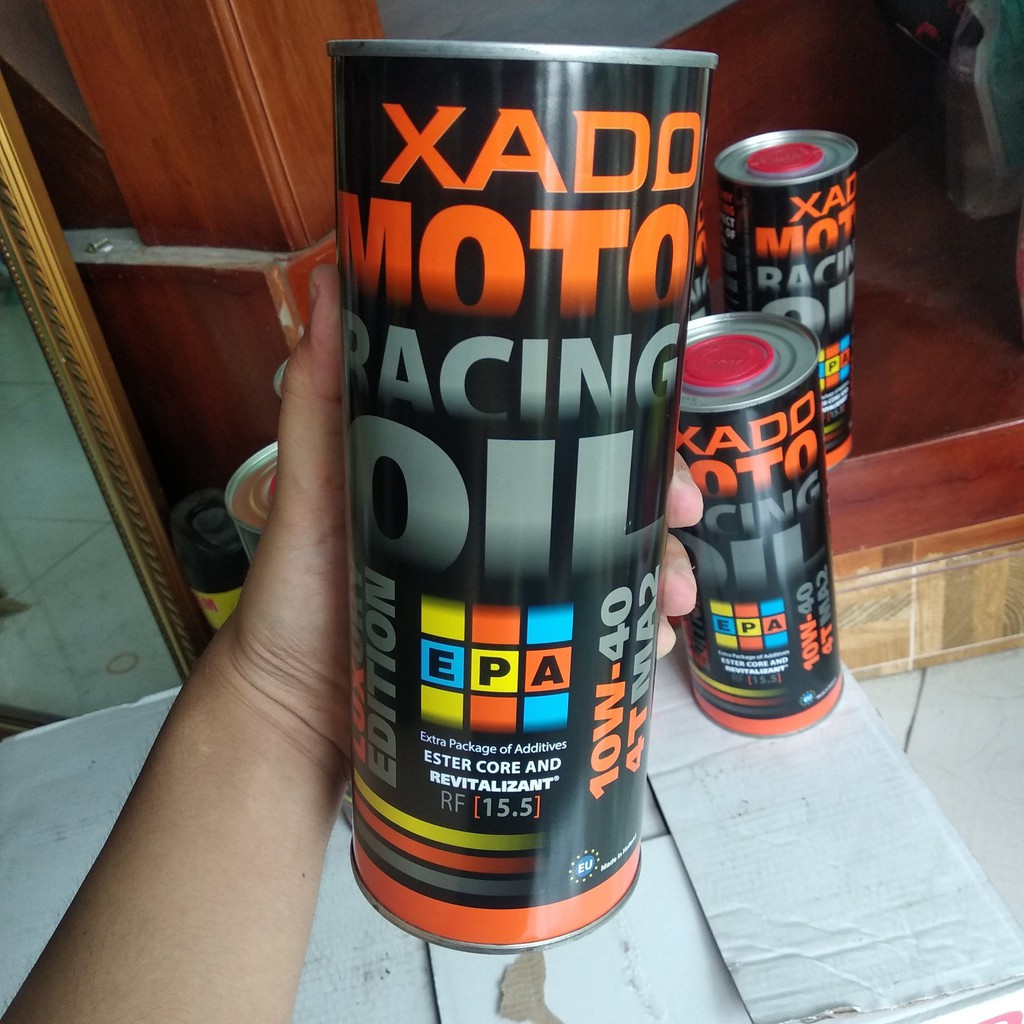 Nhớt Xado Racing 10W40 GỐC ESTER API SN JASO MA2 (Có Chiết Lẻ)