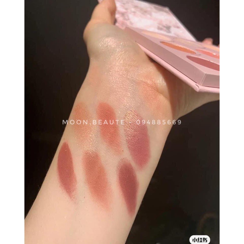 Phấn mắt Colourpop Blush Crush Colourpop 9 ô tông hồng tím cực đẹp