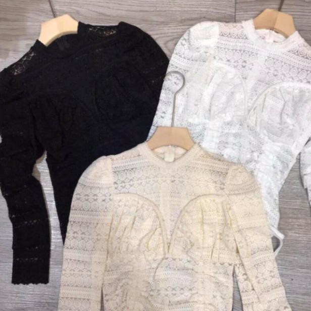 Áo ren rút dây sườn cúp ngực hot hit