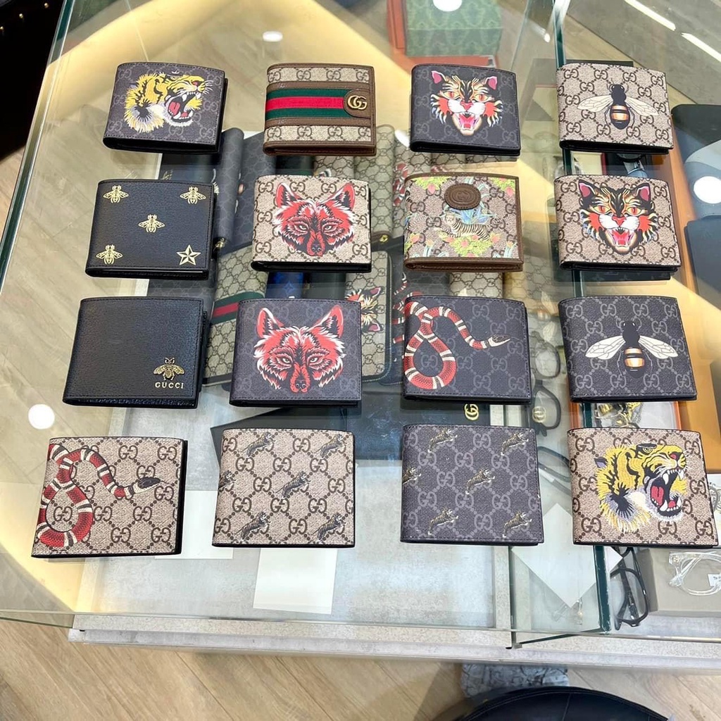 Ví ngắn Gucci Animal SC fullbox túi thẻ phụ kiện