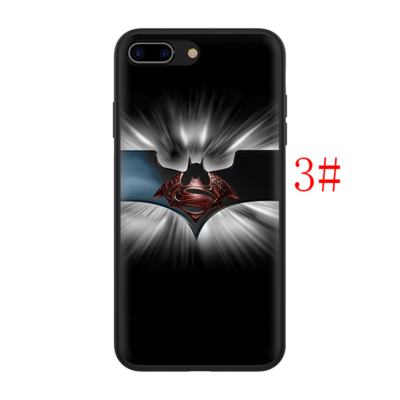 Ốp Điện Thoại Silicon Mềm Hình Batman Vs Superman 114z Cho Iphone 11 12 Pro Mini Xs Max X Xr