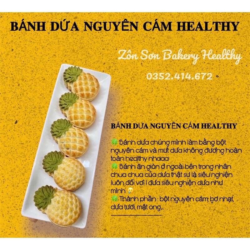 BÁNH DỨA HEALTHY