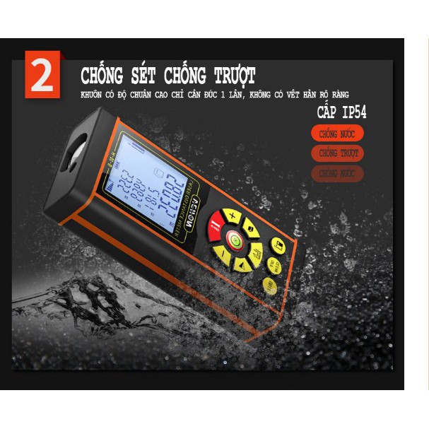 Thước đo khoảng cách bằng tia Laser Vchon H40 chính hãng - Vchon H40
