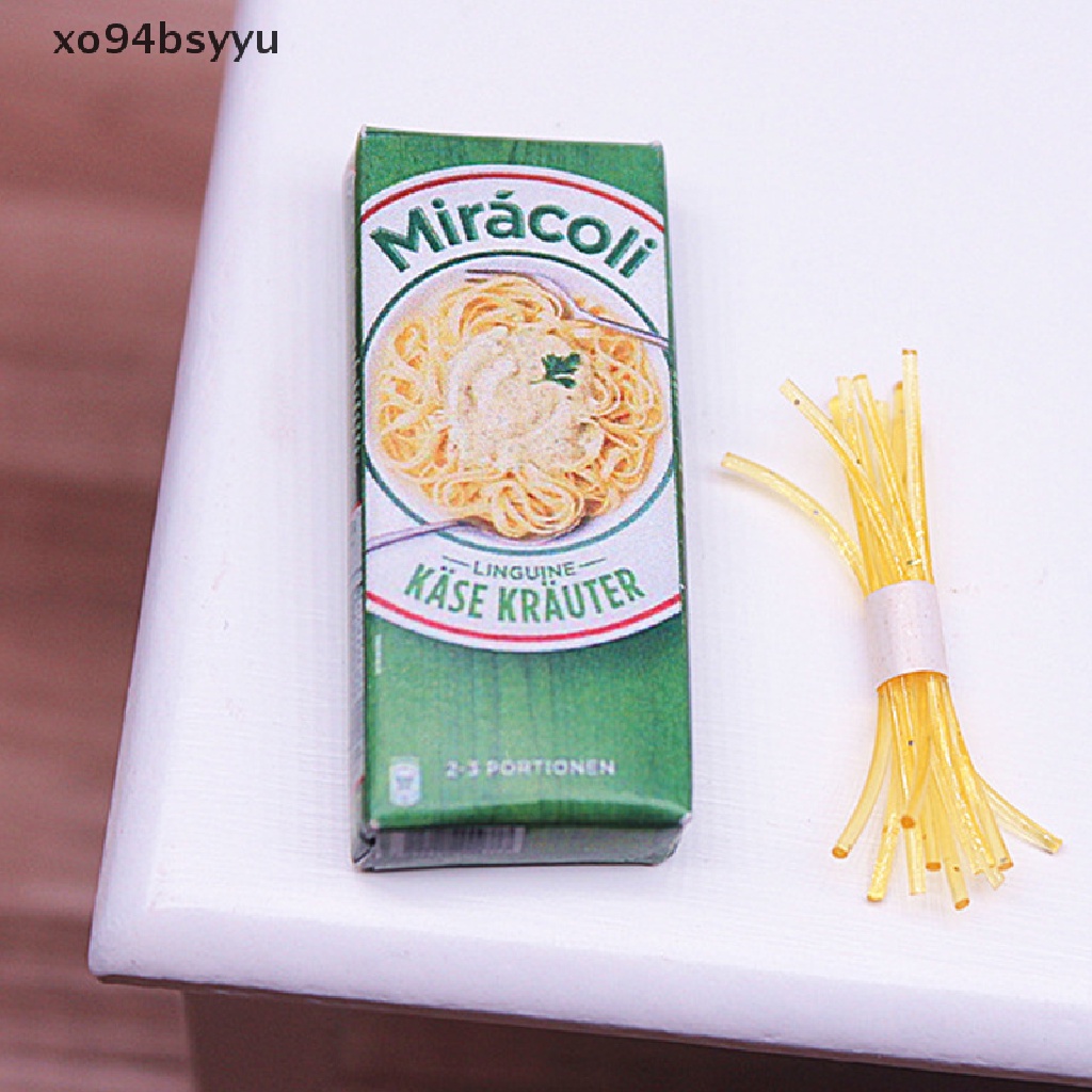 Hộp Mì Spaghetti xo94bsyyu 1: 12 Trang Trí Nhà Búp Bê