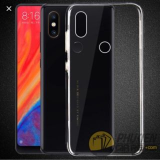 Ốp lưng dẻo Xiaomi Mi Mix 2S Mỏng Trong Suốt