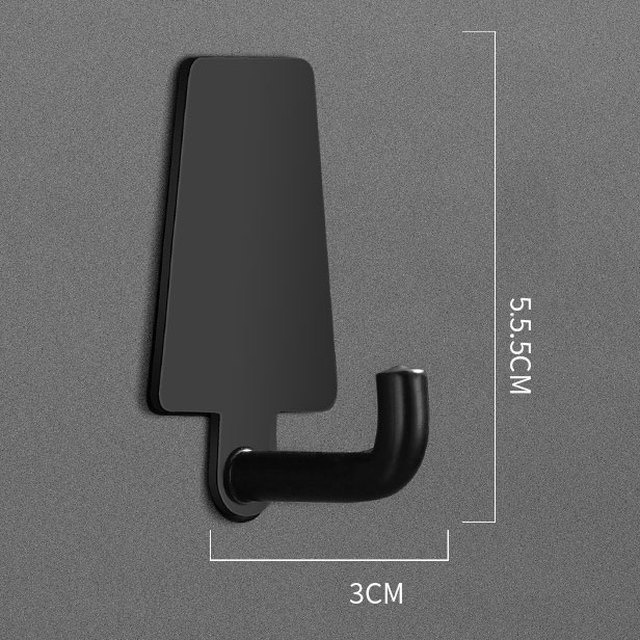 Móc Treo Đồ Gắn Tường Bằng Thép Không Gỉ Chống Ẩm Không Để Lại Dấu Chống Nước