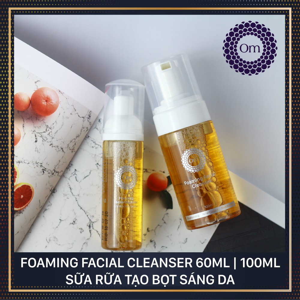 Sữa rửa mặt tạo bọt với 4 chiết xuất, đường mía, tảo biển, tinh dầu tràm trà, vitamin B3 | BigBuy360 - bigbuy360.vn