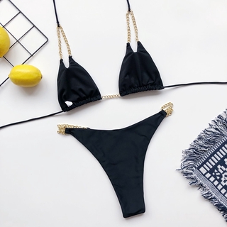 Bikini Màu Trơn Thiết Kế Quyến Rũ Cho Nữ