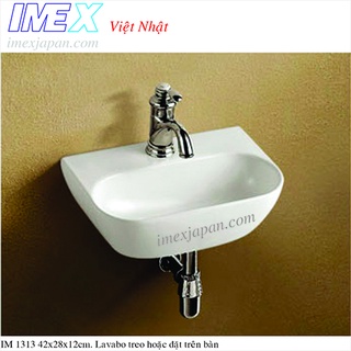 Lavabo treo tường - Lavabo mini - Lavabo rửa mặt IM 1313