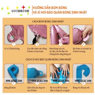 Set Bóng Happy Wedding Trang Trí Phòng Cưới