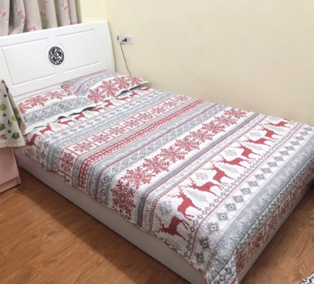 Thảm Quilt chần bông tự nhiên