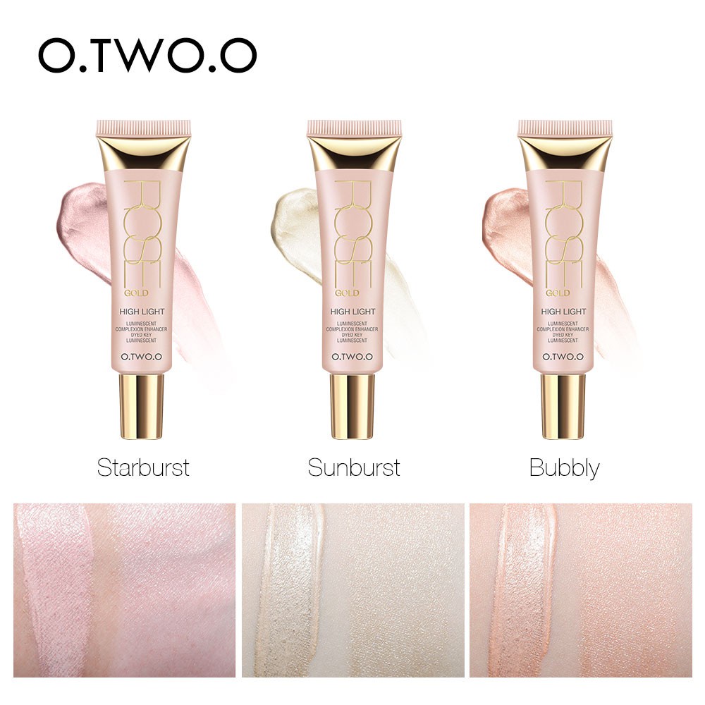 Kem lót O.TWO.O HIGHLIGHT LUMINESCENT làm sáng &amp; căng bóng da - bắt sáng nội địa trung JINT