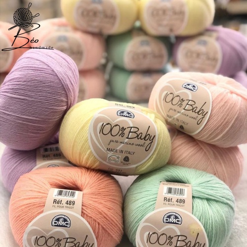 Cuộn len 100% Baby Pure Merino DMC 100% BABY PURE MERINO