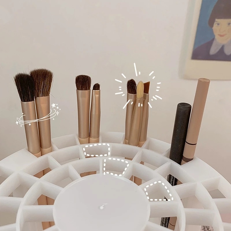 Hộp Đựng Bút/Cọ Trang Điểm Cỡ Lớn Tiện Dụng Cho Học Sinh