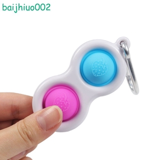 Đồ chơi bấm bong bóng bằng silicon đầy màu sắc