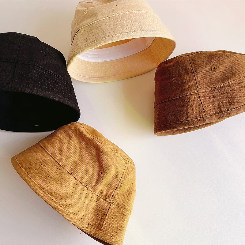 Nón Bucket Chống Nắng Phong Cách Hàn Quốc Thời Trang Xuân Thu Cho Bé Trai Và Gái