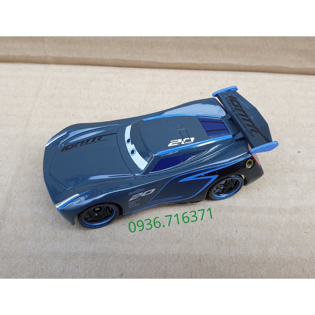 Mô hình xe đua màu xanh đen tomica Nhật Bản có hộp