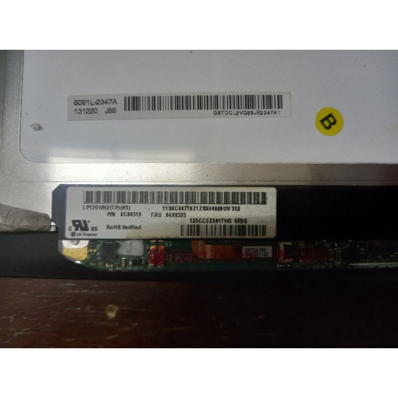 Màn hình 12.5" 1366x768 30pin cho Lenovo ThinkPad X240 X250 X260 | BigBuy360 - bigbuy360.vn