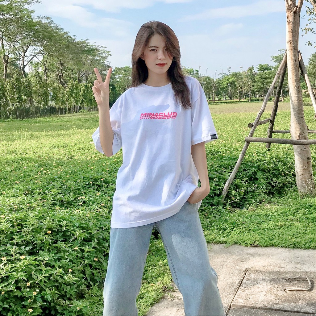 Áo thun/phông cộc tay unisex Mina studio HT447 chất liệu cotton thấm hút mồ hôi phong cách trẻ trung | BigBuy360 - bigbuy360.vn