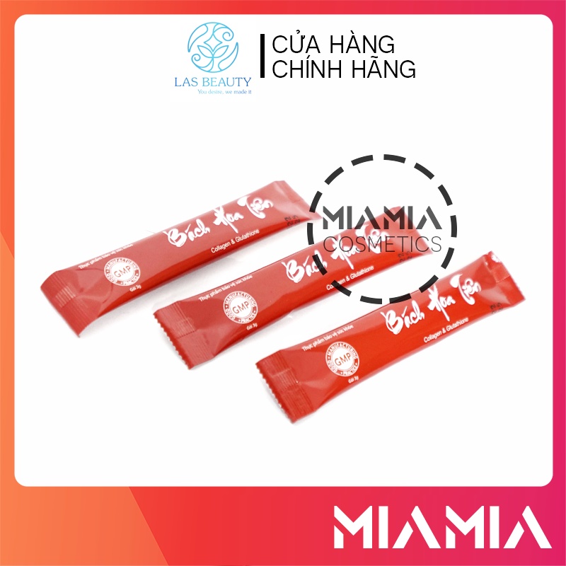 Cốm Bách Hoa Tiên Las Beauty chính hãng - Cốm uống đẹp da, cân bằng nội tiết tố nữ - 8938524466366