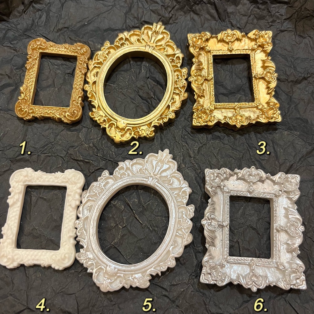 Khung Ảnh Resin Thủ Công DIY Sáng Tạo Cổ Điển Trang Trí Điện Thoại