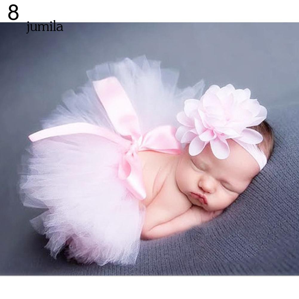 Đầm tutu thắt nơ cho bé gái sơ sinh