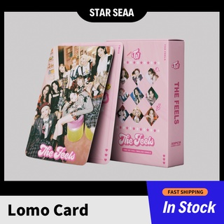 The feels hộp 55 ảnh lomo card nhóm nhạc twice