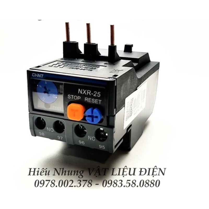 RƠLE NHIỆT CHINT NXR-25, NXR-38 (CHÍNH HÃNG)