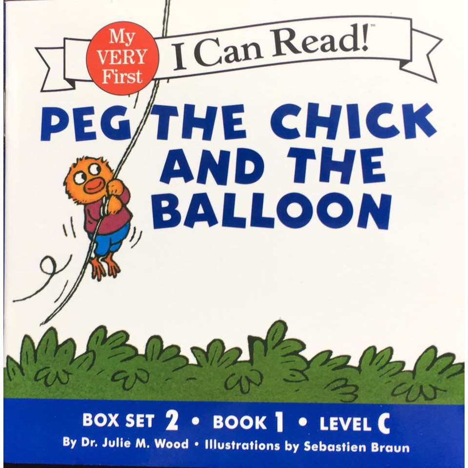 Combo 12q - I can read - Peg the chick + File nghe