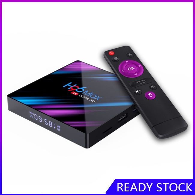 Hộp TV H96 Max 331B 4 lõi 1080P 4K cho Android 9.0