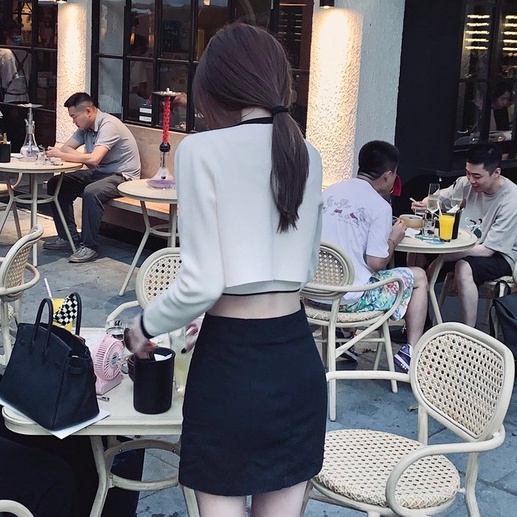 QKOOLE  Áo khoác cardigan/Áo sát nách phong cách Hàn Quốc trẻ trung cho nữ