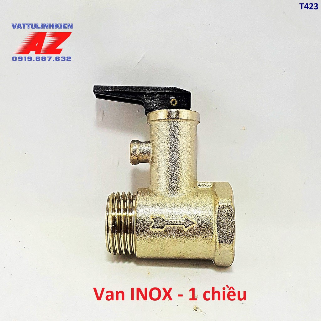 Van INOX 1 chiều cho Bình nóng lạnh